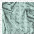 thumbnail image 4 of Soimoi Green Cotton Poplin Fabric Floral Alphabet Text Decor Fabric Printed Yard 42 Inch Wide, 4 of 5