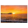thumbnail image 1 of Sunset Ceramic Tile Mural Kitchen Backsplash Bathroom Shower, 401499-L64, 1 of 3