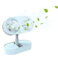 thumbnail image 1 of RKSTN portable fan Small Fan Desktop Fan Desktop Small Large Wind Ultraquiet Office Desk Portable Student Fan Long Version High-speed Concentrated Engine Wide-angle, 1 of 3