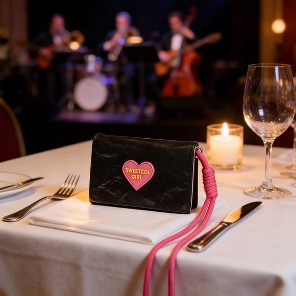 Mejor cartera fina para mujer - Portatarjetas bloqueadoras RFID con correa en la muñeca y cierre magnético, cartera ligera de cuero PU minimalista para viajes y uso diario