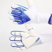 BESTSKY Youth Goalkeeper Gloves,Enhanced Grip with Thick Latex Youth Keeper Gloves,Breathable Sweat-Wicking Design Increased Stability with Textured Grip Youth Soccer Gloves,5
