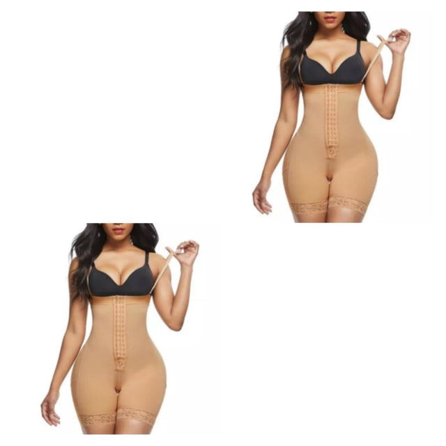 Minnieouse Lady Body Butt Hip Belly Lifter Prenda de compresión adelgazante Fajas de cintura alta Bragas Ropa interior Corsé abierto Type1 NO1