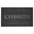 thumbnail image 1 of Superio Black Lattice Coir Doormat 18"x30", 1 of 1