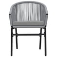 thumbnail image 2 of vidaXL Chaises de Jardin 2 Pcs Anthracite PE Rattan, 2 of 5