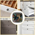 thumbnail image 6 of 4 Pcs Cabinet Handle Drawer Pulls Cartoon Owl Knobs with Screws Square Furniture Office Cabinet Knob Decoration, 6 of 7