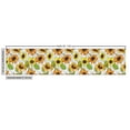 thumbnail image 2 of Ambesonne Orange and Yellow Fabric by the Yard Upholstery, Sunflowers, 3 Yards, Marigold and Multicolor, 2 of 4