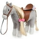 thumbnail image 1 of Peluche HollyHome Pretty con forma de caballo de peluche, 28 cm, gris, 1 of 9