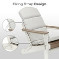 thumbnail image 7 of Aoodor Outdoor Adirondack Chair Cushions Set of 2, Water Resistant High Back Patio Rocking Chair Cushion, 7 of 7