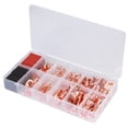 thumbnail image 2 of Terminal de cable, kit de terminal de cable de 100 piezas Kit de conector Kit de terminal de cable elegante y moderno, 2 of 8
