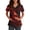 Wine, variant on Halloween Scrub Tops for Women Soft Stretch Funny Print Nurse Hospital Tees with Pockets, 3XL