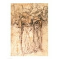 thumbnail image 2 of Posterazzi BALBAL191789LARGE Study of Mourning Women Poster Print by Michelangelo Buonarroti - 24 x 36 in. - Large, 2 of 4