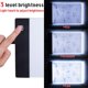 thumbnail image 4 of Neeho Flipbook Kit con panel de luz para dibujar y calcar con 300 hojas de papel Flipbook preperforado de primera calidad Caja de luz LED para hacer flipbooks de animación con tornillos de encuadernac, 4 of 7
