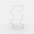thumbnail image 4 of Ada Home Decor Barclay Multiple Tier Open Shelf Modern Bookcase, White, 4 of 7