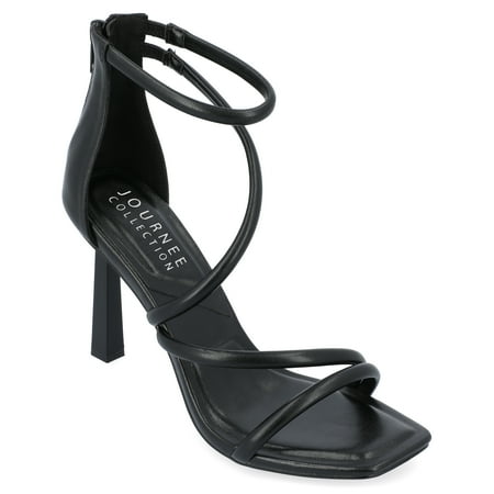 

Journee Collection Womens Marza Tru Comfort Foam Mid Heel Open Toe Pumps