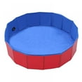 thumbnail image 2 of Retap Foldable Pet Swimming Pool Bath Wash Tub for Cats and Dogs, Red, 2 of 10
