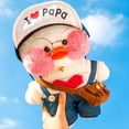 thumbnail image 1 of 30 cm lindo Lara Fanfan café pato amarillo peluche mu?eca ni?a regalo de cumplea?os, 1 of 2