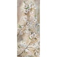 thumbnail image 2 of Tre Sorelle Studios 15x32 Gold Ornate Wood Framed with Double Matting Museum Art Print Titled - Cherry Blossoms Taupe Panel I, 2 of 4