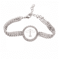 thumbnail image 1 of Aircraft Military Technology Tennis Chain Anklet Bracelet Diamond Jewelry, 1 of 3