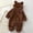 Brown, variant on Baby Snowsuit Fleece Bear Ear Newborn Girl Romper Warm Newborn Outfits Baby Girl Baby Clothes 12-18 Months