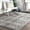 Dark Gray, variant on nuLOOM Sarina Diamonds Accent Rug, 2' x 3', Gray