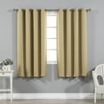 thumbnail image 7 of Best Home Fashion, Inc. Grommet Top Insulated Blackout Thermal Curtain Panels (Set of 2), 7 of 7
