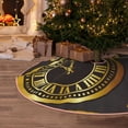 thumbnail image 5 of Balery 2025 New Year Printed Christmas Tree Skirt , Merry Christmas Party Christmas Tree Decoration,Adjustable Tree Skirt-30", 5 of 6