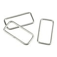 thumbnail image 5 of HILABEE 3x20 Pieces Metal Square Buckle Connector for DIY Bag Craft 38x16x2.8mm, 5 of 8