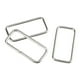 thumbnail image 4 of 20 piezas de hebilla cuadrada de metal para correa de bolso, accesorios para hacer bolsos DIY Plata 38x16x2.8mm Plata, 4 of 9