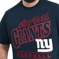 thumbnail image 5 of Men's G-III Sports by Carl Banks  Navy New York Giants Adaptive Headliner Graphic T-Shirt, 5 of 6