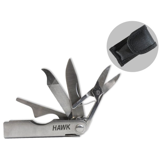 Multi Function Mini Pocket Knife with Clip ScissorsScrew Driver