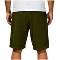 thumbnail image 6 of Horkkom Shorts Men Elastic Waist Drawstring Shorts Casual Summer Gym Workout Shorts with Pockets S, 6 of 7