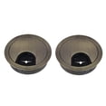 thumbnail image 4 of Thinsony 2Pcs 60mm Ordinateur Table de Bureau Cache Passe-Fils Trou de Câble Bronze 1Set, 4 of 6