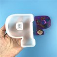 thumbnail image 6 of Limei Resin Craft Mold Widely Applied Letter Number Pendant Silicone Mold Pendant Making Useful for DIY, 6 of 7