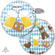 17 inch Oktoberfest Anagram Foil Mylar Balloon - Party Supplies Decorations