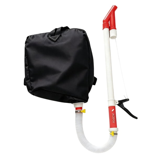 Distribuidor manual de fertilizantes con mochila. Distribuidor agrícola de . Herramienta portátil de abono con mochila para árboles frutales y