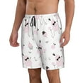 thumbnail image 2 of Logiee Cute Poodle Dog Print Mens Swim Trunks Quick Dry Board Shorts,Breathable Hawaii Beach Shorts Swimwear Bathing Suits-Medium, 2 of 6