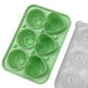 thumbnail image 2 of Molde de Hielo de ma de Corazón de Rosas de Silicón - Flexible y Resistente con Tapadera Embudo Incluida, 2 of 11