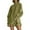 Green, variant on Womens Dress Fringe Long Sleeve Dress With High Neck Relaxed Fit And Pockets Elegant Tunic Dress Adorable Basic Clothes Green 2Xl