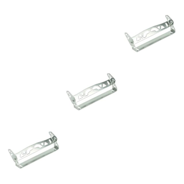 VONKY Frame Tag Holder - Durable for Weatherproof Scratch Resistant Lightweight Car License Plate Frame silver 24.5*21*3cm 3Set