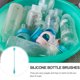 thumbnail image 2 of 1pc Bebé Bebe Limpieza Brocha Silicona Botella Limpiador Hogar de Limpio Hogar, 2 of 5