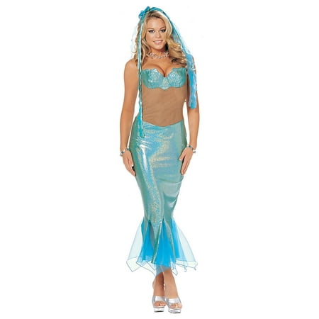 Sexy Mermaid Adult Costume - Small/Medium