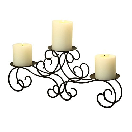 centerpiece pillar candle holder