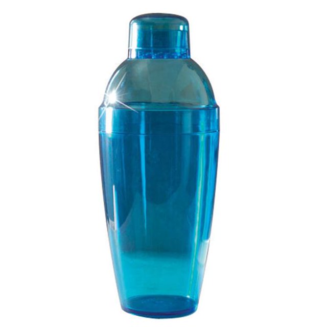 Fineline Settings 4102-BL Shakers 10 oz Blue Cocktail Shaker