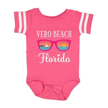 

Inktastic Vero Beach Florida Vacation Trip Gift Baby Girl Bodysuit
