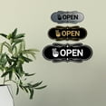 thumbnail image 2 of Designer Open Sign (Blue) - Large, 2 of 3