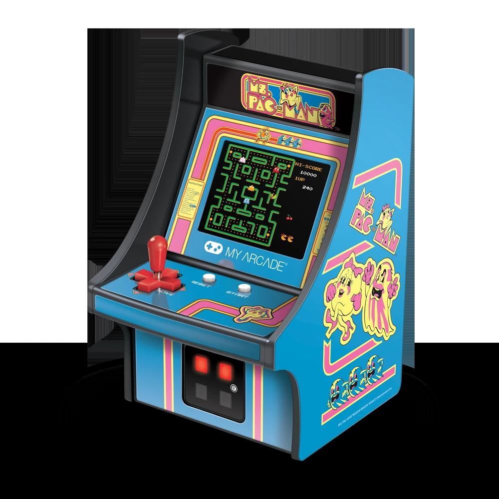 6.75" Retro Ms. PacMan Micro Player