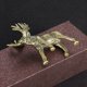 thumbnail image 3 of Brass Craft Deer Decor Exquisite Deer Figurine Small Elk Shaped Ornament, 3 of 4