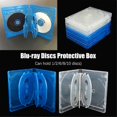 thumbnail image 4 of CD Storage Box 10-Piece Pack CD Case Plastic Double-Sided CD,White, 4 of 5