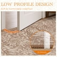 thumbnail image 5 of TURCURNO Non Slip 5x7 Area Rug Living Room Foldable Rug,Soft Vintage Willow Leaf Cream Brown Area Rugs for Bedroom Neutral Boho Farmhouse Washable Rugs, 5 of 10