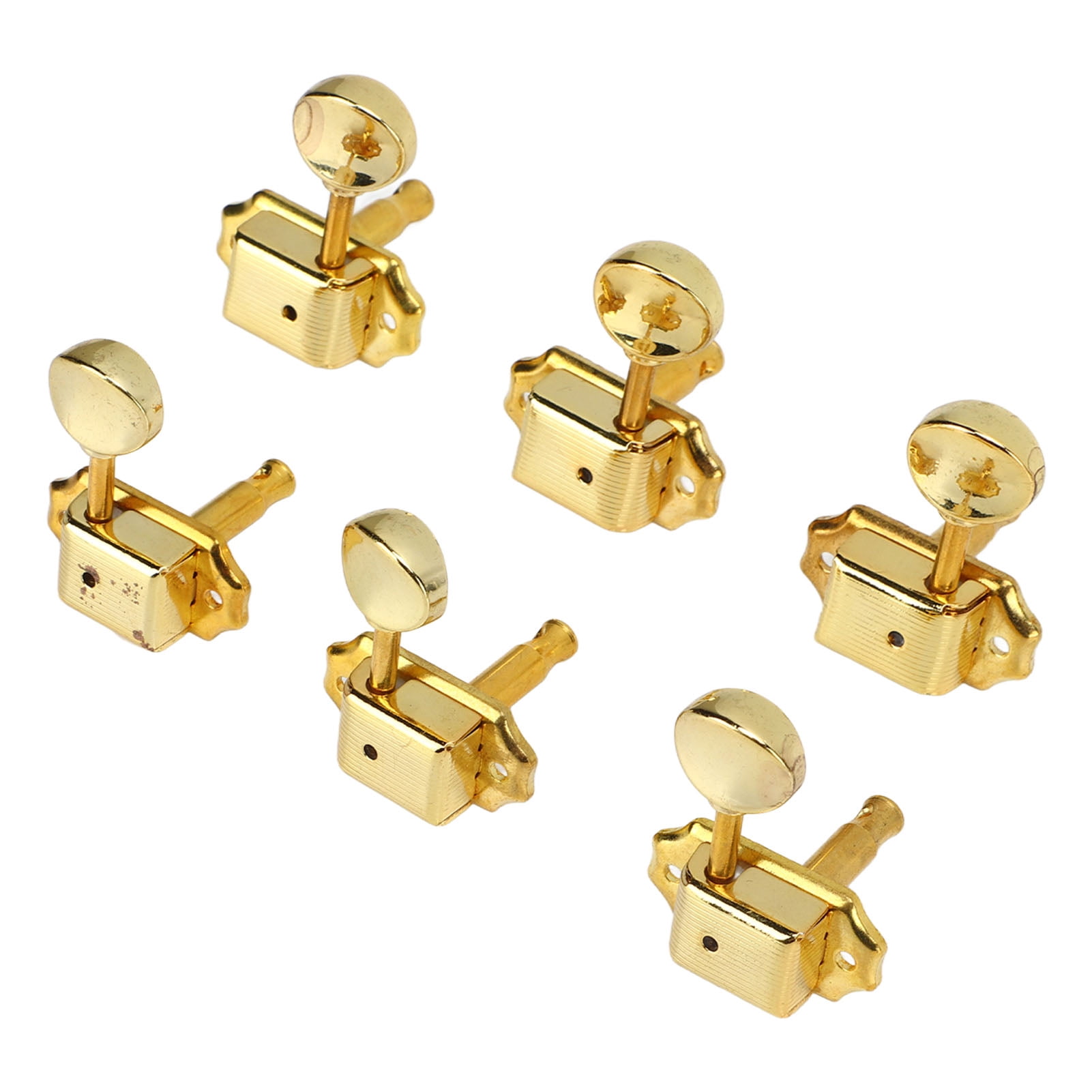 6Pcs Guitar String Tuning Peg Metal Tuner Key Machine Head Set Kit for Acoustic Electric
